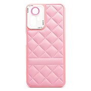 Чехол-накладка - SC318 экокожа для "Xiaomi Redmi Note 12S" (light pink)