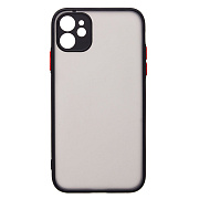 Чехол-накладка - PC041 для "Apple iPhone 11" (black/black)