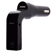 Автомобильный FM-трансмиттер Bethco CarG7  USB, mini jack 3,5 мм (black) 