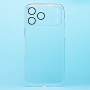Чехол-накладка - PC073 с закрытой камерой для "Apple iPhone 17 Pro Max" (transparent)