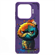 Чехол-накладка - SC335 для "TECNO Pop 8"  (кот) (violet) (227309)