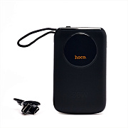 Внешний аккумулятор Hoco Q19 Lucky 30W 10000mAh Type-C/USB/Type-C/Lightning (black)