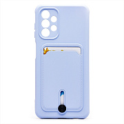 Чехол-накладка - SC304 с картхолдером для "Samsung SM-A135 Galaxy A13 4G" (dark violet)