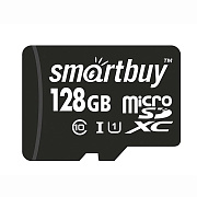 Карта флэш-памяти MicroSD 128 Гб Smart Buy без SD адаптера (class 10)