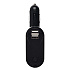 Автомобильный FM-трансмиттер - FM-I9  2USB, mini jack 3,5 мм (black)