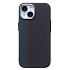 Чехол-накладка Luxo Creative PC для "Apple iPhone 15" (120) тех. уп.) (black/blue)