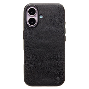 Чехол-накладка Cellis SM031 SafeMag для "Apple iPhone 16" экокожа (black)