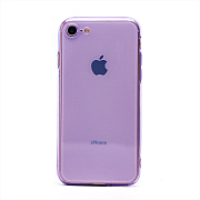 Чехол-накладка - SC344 для "Apple iPhone 7/8/SE 2022" (transparent/violet) (232074)