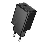 Адаптер Сетевой Hoco N68 Nuevo PD Type-C 3A/20W (black)