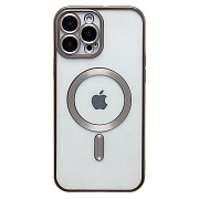 Чехол-накладка - SM027 SafeMag для "Apple iPhone 13 Pro Max" (titanium) (232366)