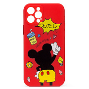 Чехол-накладка - SC246 для "Apple iPhone 12 Pro" (004) (red)