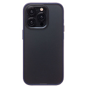 Чехол-накладка - PC035 для "Apple iPhone 15 Pro" (dark blue)
