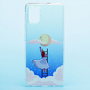 Чехол-накладка - SC242 для "Samsung SM-A515 Galaxy A51" (004) (прозрачный)