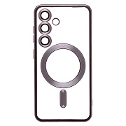 Чехол-накладка - SM027 SafeMag для "Samsung Galaxy S24" (dark violet)