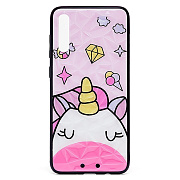 Чехол-накладка - SC150 для "Samsung SM-A705 Galaxy A70" (005) (pink)