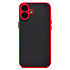 Чехол-накладка - PC041 для "Apple iPhone 16 Plus" (red) (234430)