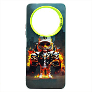 Чехол-накладка - PC094 для "Xiaomi Redmi A3" (тигр) (transparent/black) (233835)