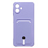 Чехол-накладка - SC304 с картхолдером для "Samsung Galaxy A07 5G/F70e 5G/M17e 5G" (light violet)