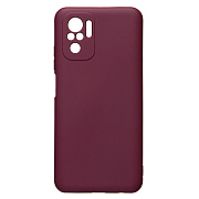 Чехол-накладка Activ Full Original Design для "Xiaomi Redmi Note 10/Redmi Note 10S" (bordo) (131434)
