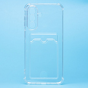 Чехол-накладка - SC276 с картхолдером для "Samsung Galaxy A27 5G" (transparent)