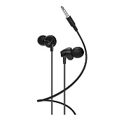 Проводные наушники с микрофоном внутриканальные Hoco M60 Perfect sound universal Jack 3,5  (black)