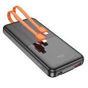 Внешний аккумулятор Hoco J119 PD QC 10000mAh Type-C/USB/Type-C/Lightning (black)