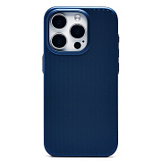 Чехол-накладка - PC089 для "Apple iPhone 15 Pro" (blue titanium)