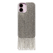 Чехол-накладка - PC095 POSH SHINE для "Apple iPhone 16" кристальный водопад (white titanium) (237146)