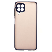 Чехол-накладка - PC041 для "Samsung SM-A225 Galaxy A22 4G/SM-M225 Galaxy M22" (dark blue/black)