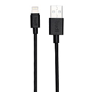 Кабель USB - Apple lightning budi M8J023 (повр. уп.)  120см 2A  (black)