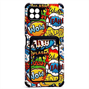 Чехол-накладка - SC284 с картхолдером для "Samsung SM-A226 Galaxy A22s 5G" (004) (multicolor)