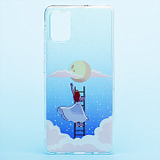 Чехол-накладка - SC242 для "Samsung SM-A515 Galaxy A51" (004) (прозрачный)