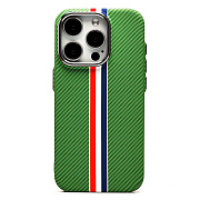 Чехол-накладка Luxo Creative PC  для "Apple iPhone 15 Pro" (131) (green/multicolor)