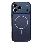 Чехол-накладка - SM090 AG-Glass для "Apple iPhone 17 Pro Max" (dark blue)