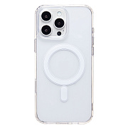 Чехол-накладка - SM006 SafeMag для "Apple iPhone 16 Pro Max" (прозрачный) (234516)