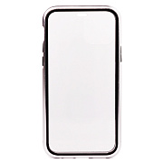 Чехол-накладка - 360 Magnetic Glass для "Apple iPhone 11 Pro" (silver)