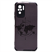 Чехол-накладка - SC310 для Xiaomi Redmi Note 10/Redmi Note 10S" (009) (black)