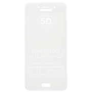 Защитное стекло Full Screen Glass 2,5D, прозрачное для "Samsung SM-A710 Galaxy A7 2016" (white) (white)