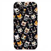 Чехол-накладка Luxo Creative для "Apple iPhone 13" (094) (black)