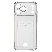 Чехол-накладка - SC276 с картхолдером для "Apple iPhone 17 Pro Max" (black)