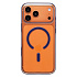 Чехол-накладка - SM041 SafeMag для "Apple iPhone 17 Pro Max/18 Pro Max" (transparent/blue)