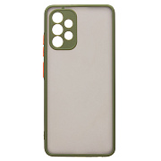 Чехол-накладка - PC041 для "Samsung SM-A325 Galaxy A32 4G" (green/black)