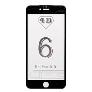 Защитное стекло Full Screen - Reptilian series для "Apple iPhone 6 Plus/iPhone 6S Plus" (black) комплект (black)