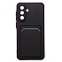 Чехол-накладка - SC337 с картхолдером для "Samsung Galaxy A56 5G" (black) (239427)