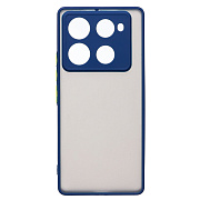 Чехол-накладка - PC041 для "Infinix Note 40 Pro 4G" (dark blue) (230702)