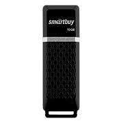 Флэш накопитель USB 16 Гб Smart Buy Quartz (black)