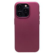 Чехол-накладка - SC345 для "Apple iPhone 15 Pro" (burgundy)