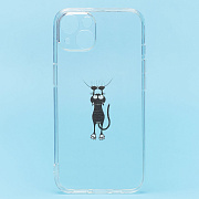 Чехол-накладка - SC270 для "Apple iPhone 13" (001) (прозрачный)