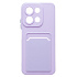 Чехол-накладка - SC337 с картхолдером для "Xiaomi Redmi 15C/Poco C85" (light violet)