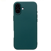 Чехол-накладка Activ Full Original Design для "Apple iPhone 16 Plus" (dark green) (234486)